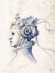 Sketch for a Mask by Giuseppe Arcimboldo